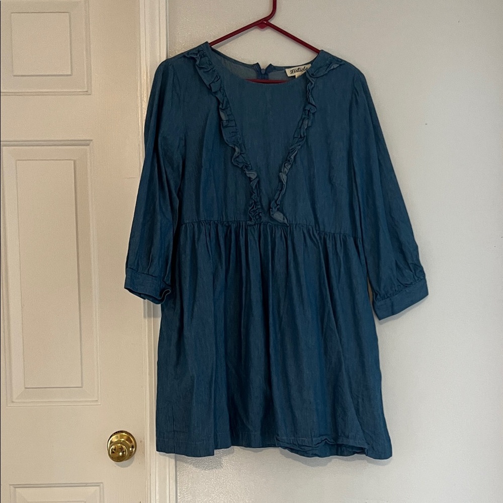 Listicle Blue Mini Dress